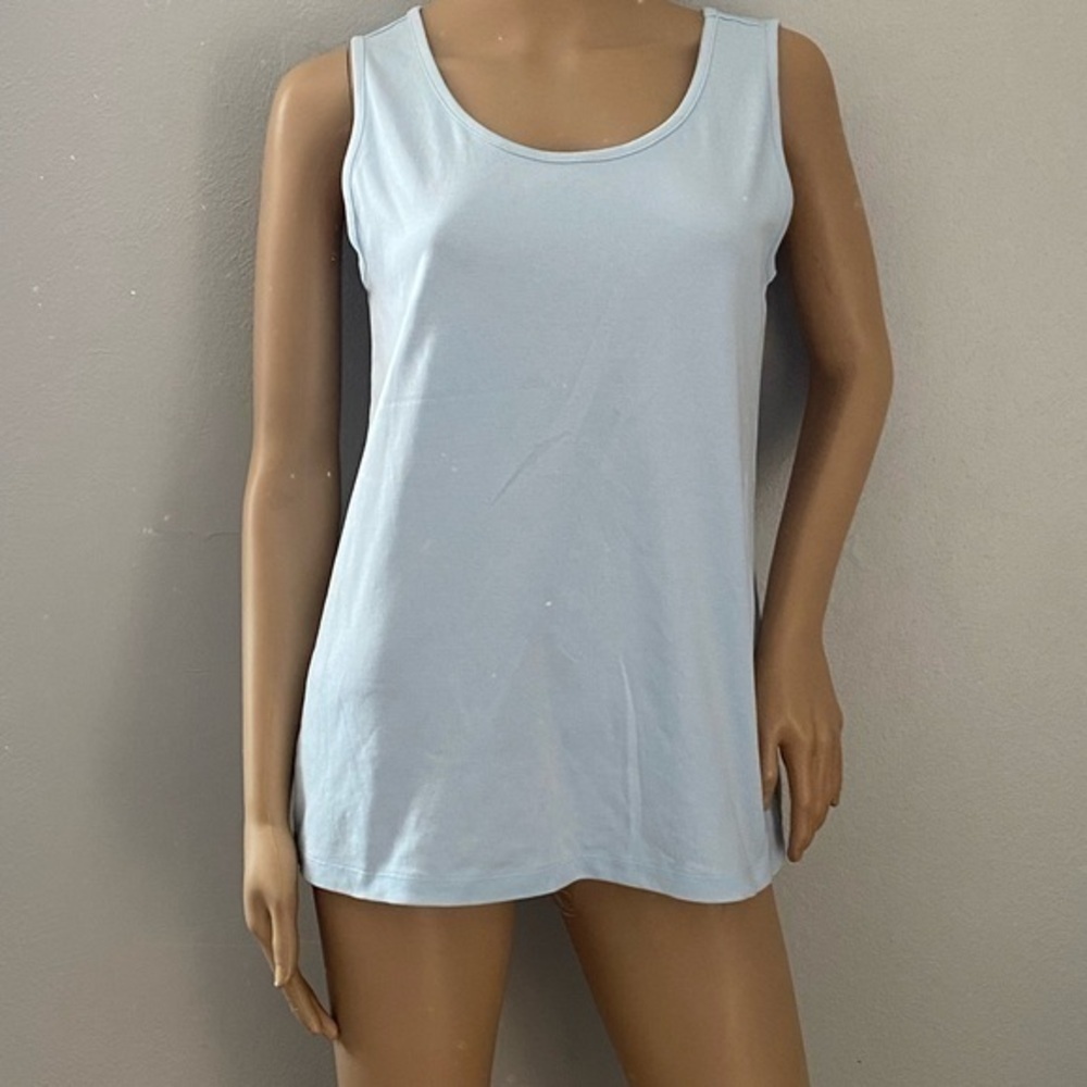 Lands end blue top size M